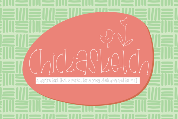 Chick a Sketch: The Quirky Hairline Font for Modern Makers