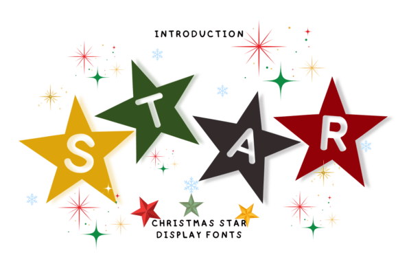 Christmas Star: A Festive Display Font for Instant Holiday Magic