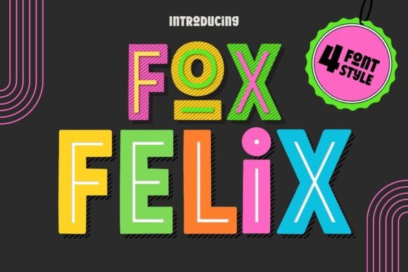 Fox Felix: A Playful Typeface for Bold Branding