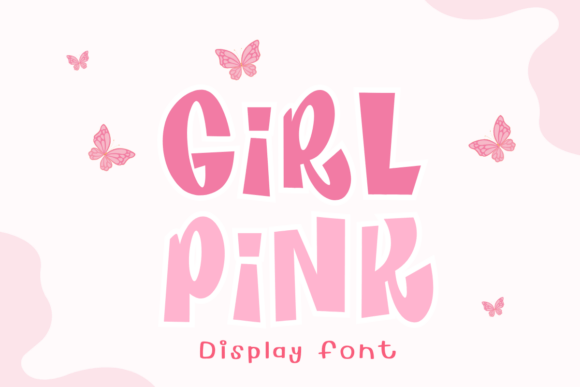 Girl Pink: A Sweet Typeface for Playful Branding