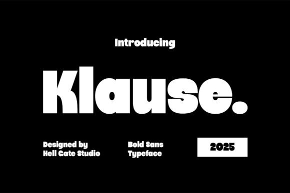 Klause Font: Where Elegance Meets Effortless Design
