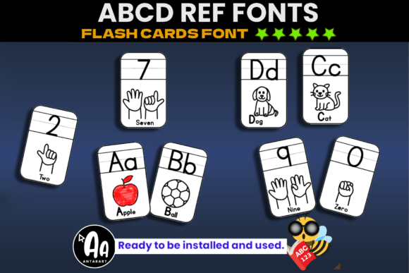 Learning Made Visual: The Magic of Abcd Ref Flash Cards