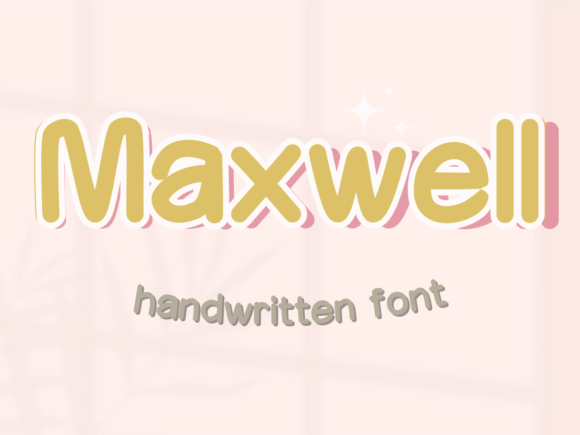 Maxwell: A Handwritten Font That Feels Like a Conversation