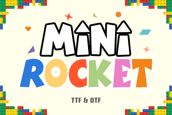 Mini Rocket: A Playful Font That Sparks Creativity