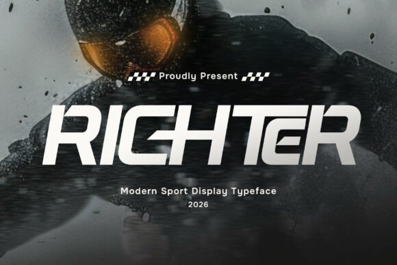 Richter: The High-Velocity Typeface for Modern Design