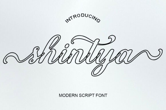 Shintya: The Modern Script Font with an Artisan Soul