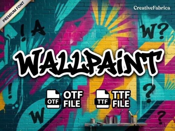 Wallpaint: Capturing the Pulse of Urban Art in Your Typography